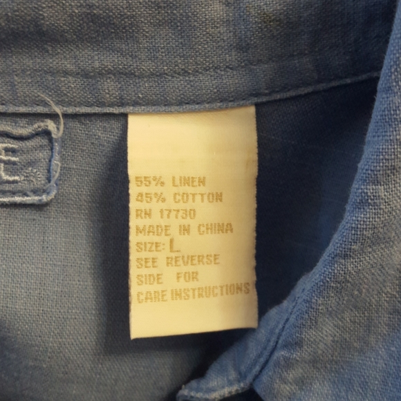 Cherokee Button down top - Picture 6 of 7